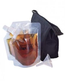 Cosmetic Bag Stealth Flask Black