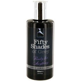 Fifty Shades Of Gray Water Based Ready For Anything Aqua Lubricant 3.4 oz
