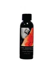 Earthly Body Edible Massage Oil Watermelon 2oz