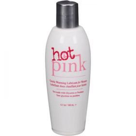 Hot Pink Gentle Warming Lubricant for Women 4.7oz