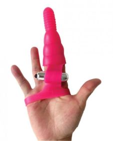 Wet Dreams Wrist Rider Finger Sleeve Vibrator Pink