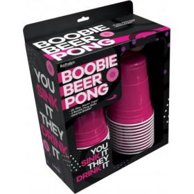 Boobie Beer Pong Drinking Game 20 Cups 4 Balls