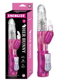 Energize Her Bunny 3 Pink Rabbit Vibrator