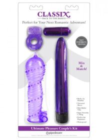 Classix Ultimate Pleasure Couples Kit Purple