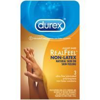 Durex Avanti Bare Real Feel Non Latex Condoms 3pk
