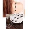 Women Lingerie Removable Replacement All-match Rhinestone Bra Straps(1 Pair),A01