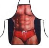 Annual Bar Sleeveless Sexy Aprons Adult Apron/Kitchen Aprons, Muscle Man