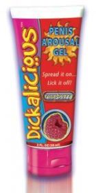 Dickalicious Penis Arousal Gel 2oz (Flavor: Raspberry)