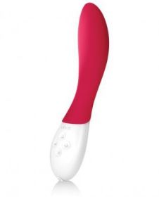 Mona 2 G-Spot Silicone Vibrator (Color: Red)