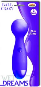 Ball Crazy Vibrator (Color: Plum Purple)