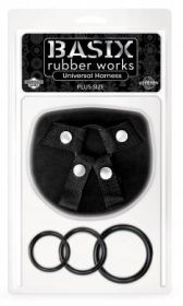 Basix Rubber Works Universal Harness (size: Plus Size)